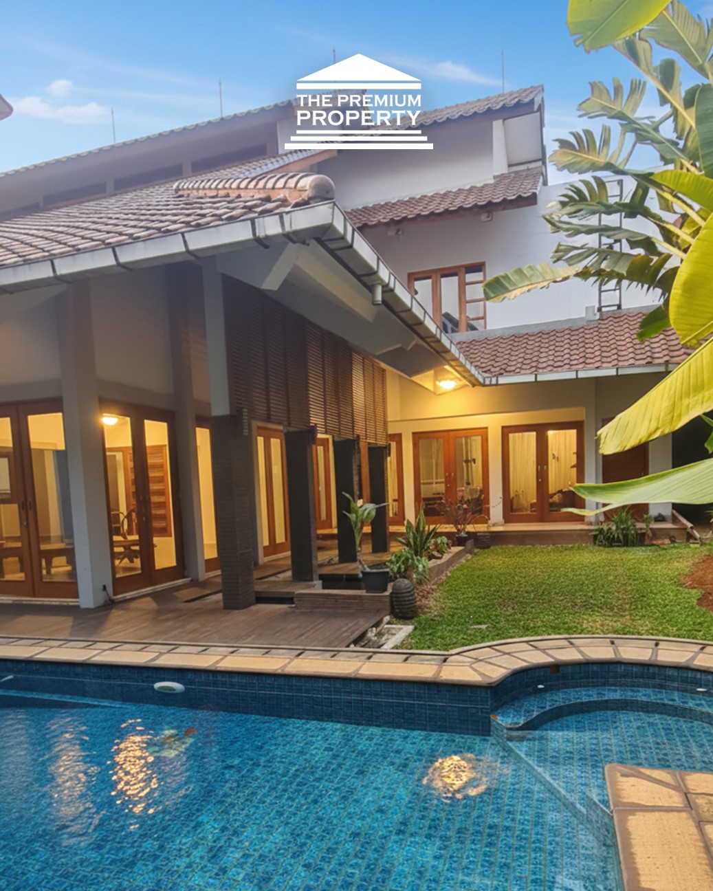 Rumah Mewah Karya Hadiprana di Cilandak – LT 840m2, Private Pool & Basement
