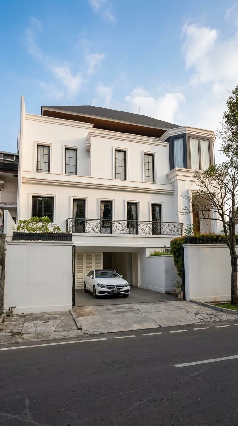 Langka! Rumah Mewah Semi Furnished Dekat Scbd & Gunawarman. Jalan Lebar!