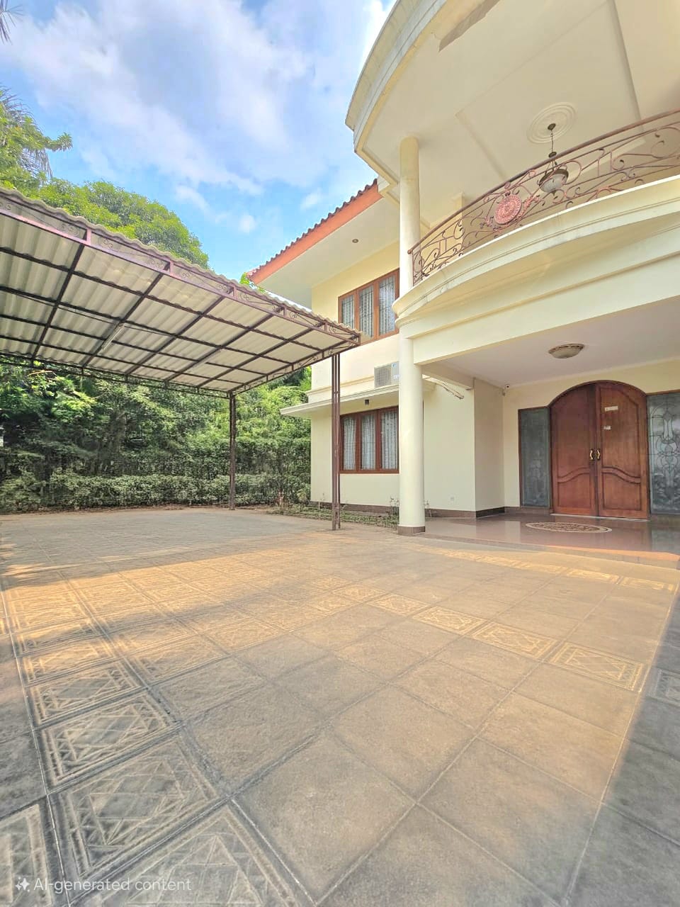 Rumah Pondok Indah-Dekat PIM, Jalan Utama, Ada Pool, Semi Furnished