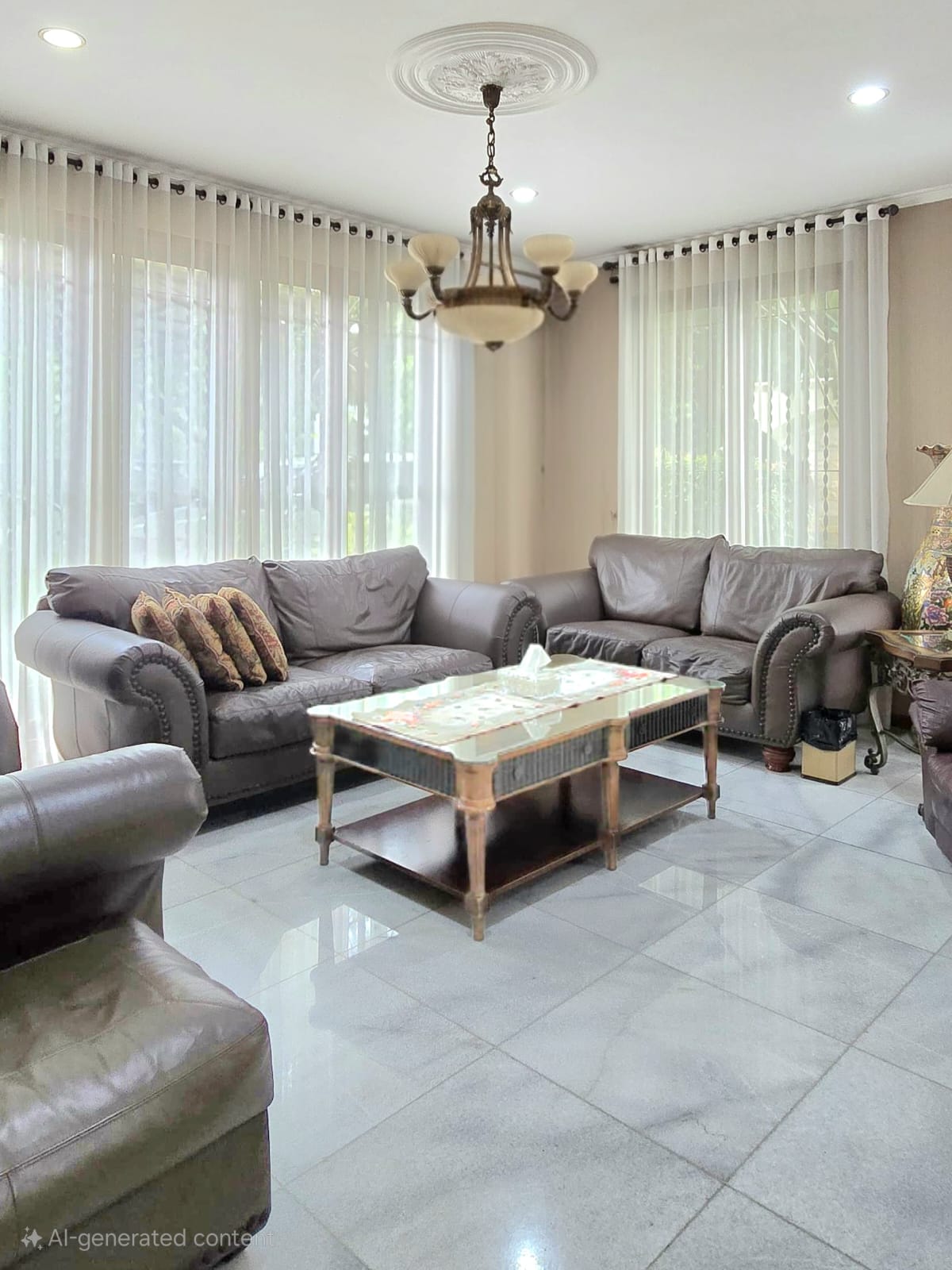 Rumah Pondok Indah-Dekat PIM, Jalan Utama, Ada Pool, Semi Furnished