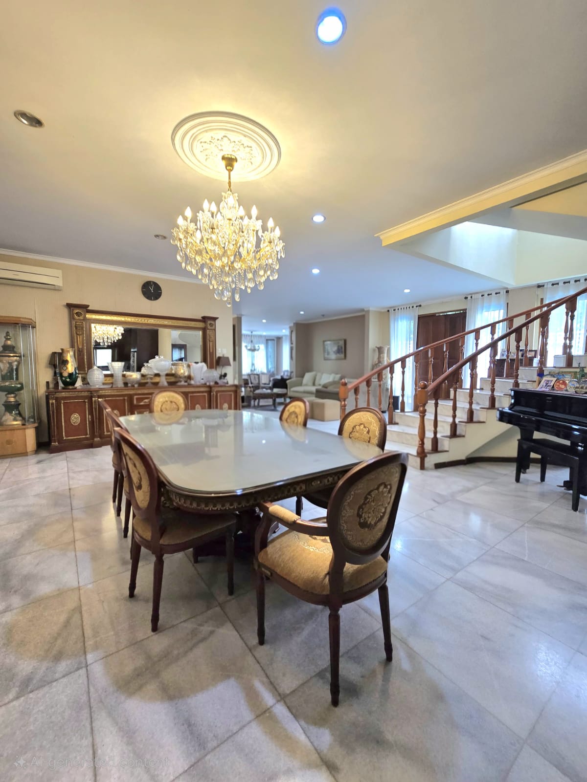 Rumah Pondok Indah-Dekat PIM, Jalan Utama, Ada Pool, Semi Furnished