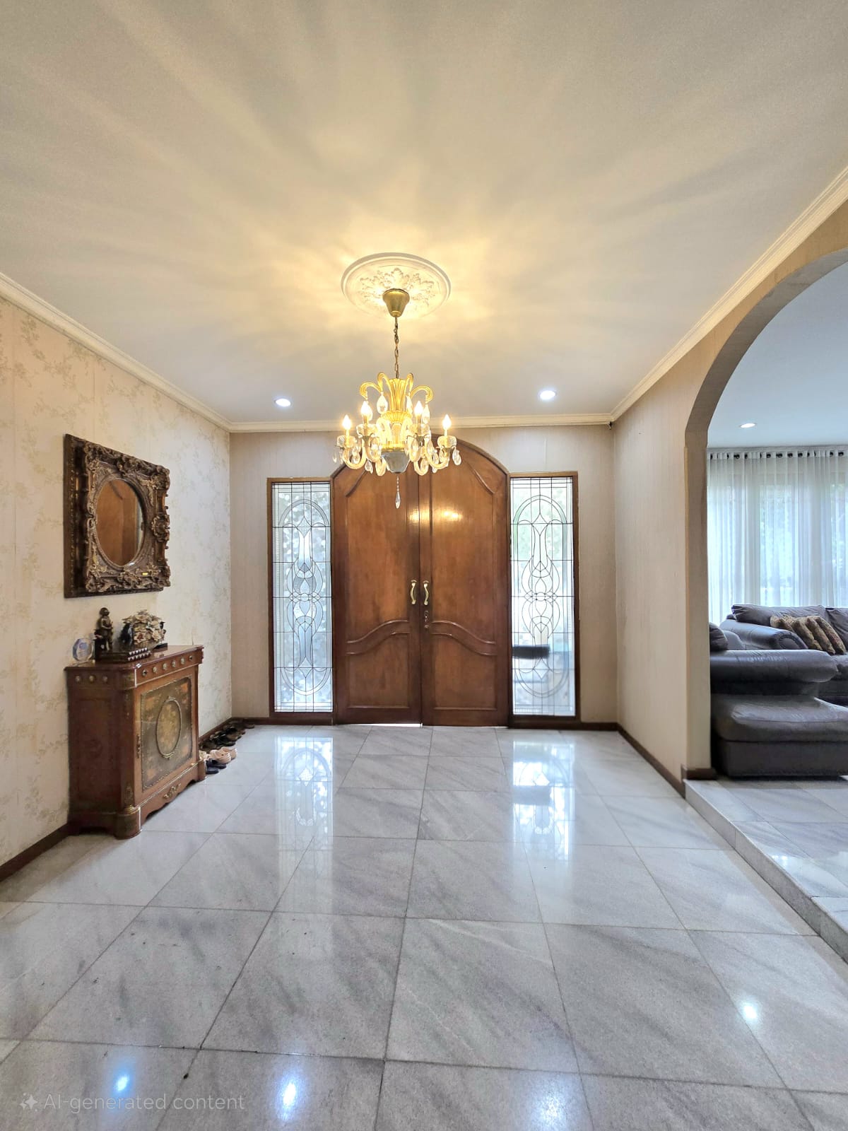 Rumah Pondok Indah-Dekat PIM, Jalan Utama, Ada Pool, Semi Furnished