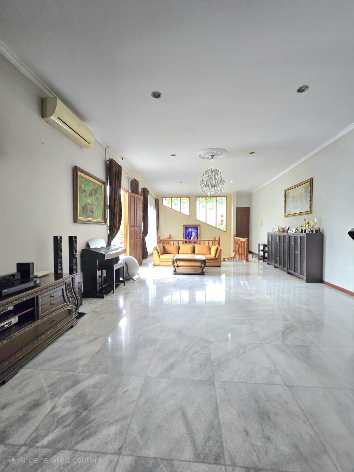 Rumah Pondok Indah-Dekat PIM, Jalan Utama, Ada Pool, Semi Furnished