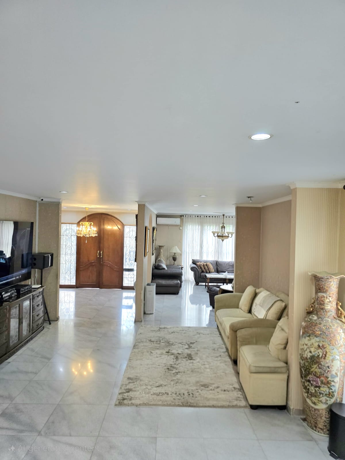 Rumah Pondok Indah-Dekat PIM, Jalan Utama, Ada Pool, Semi Furnished