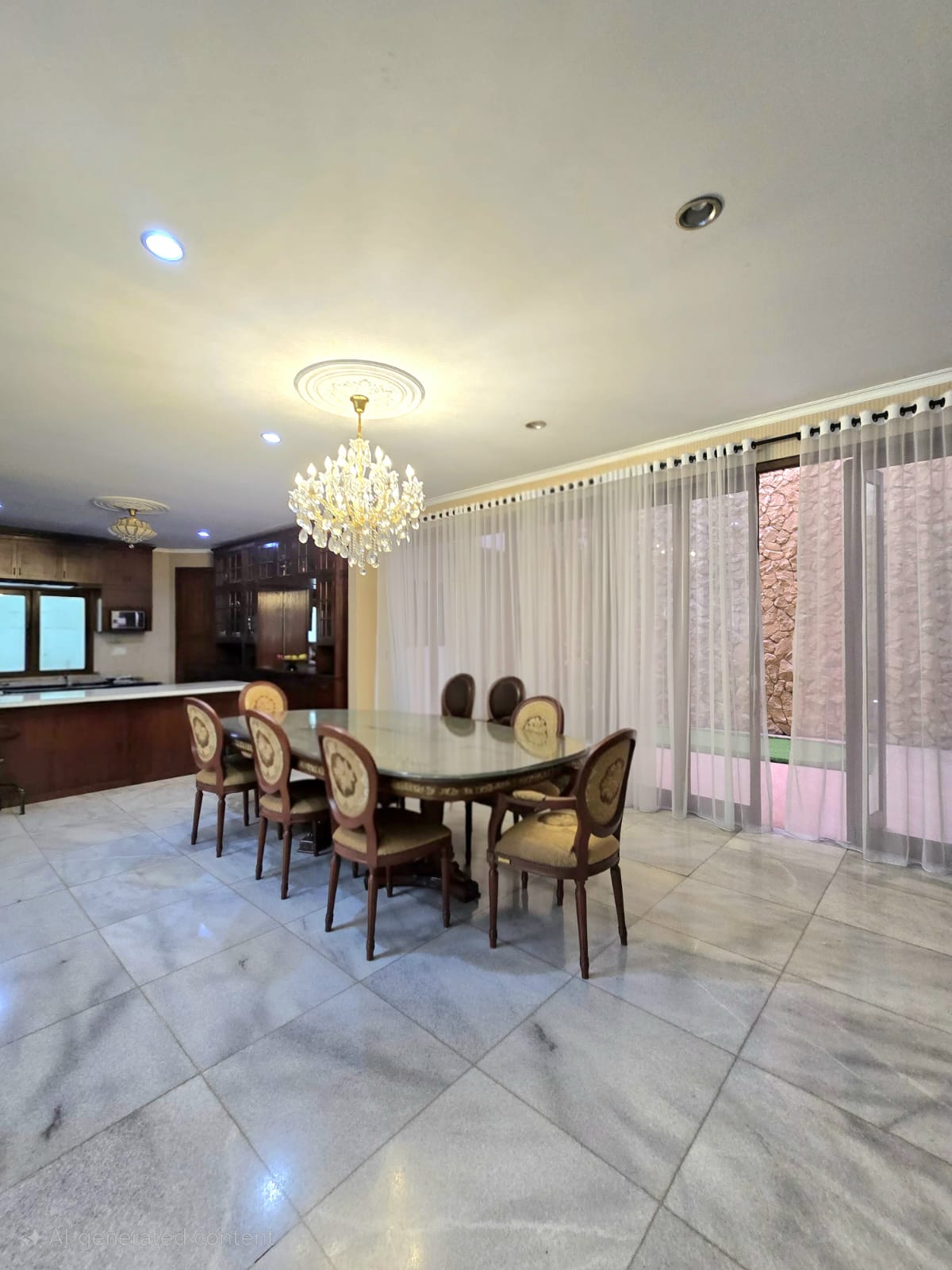 Rumah Pondok Indah-Dekat PIM, Jalan Utama, Ada Pool, Semi Furnished