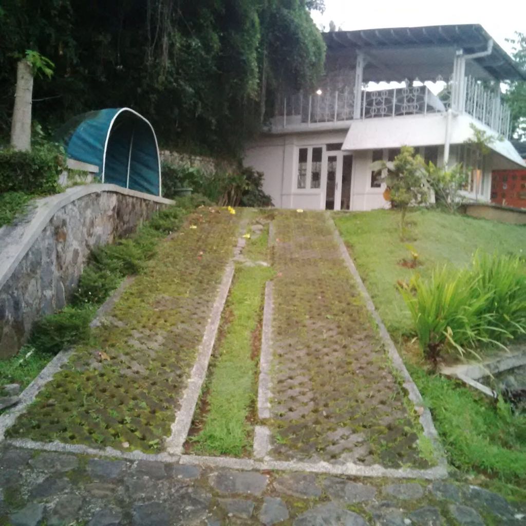 Vila di Cibogo Megamendung, Ada Pendopo, Kolam Pemancingan, Ada Pondokan 2 KT, View Pegunungan