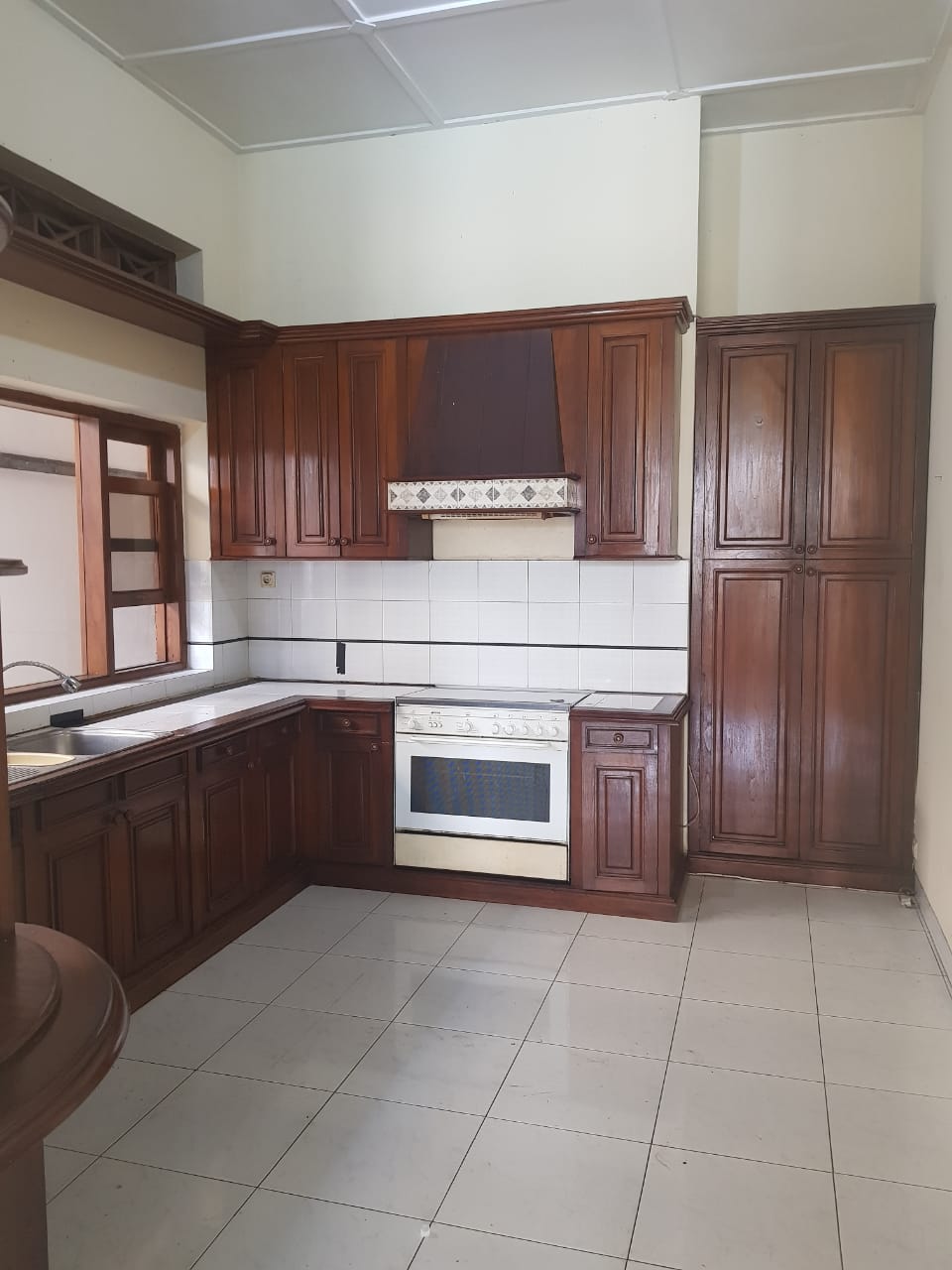 Kitchen Full Jati, Dapur Kotor/Bersih, Kusen Pintu Full Jati