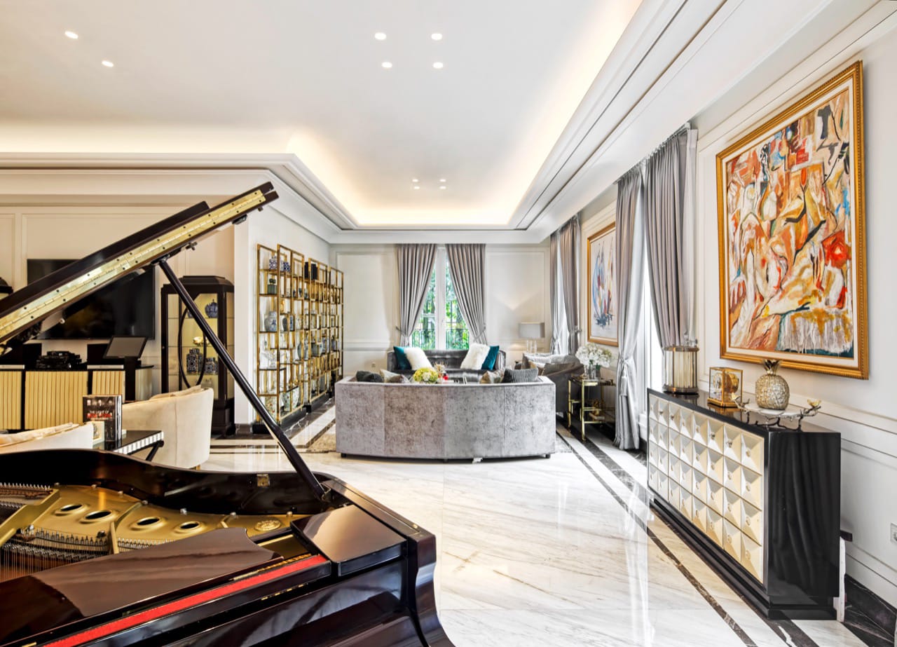 Rumah Mewah di Kuningan, Lux, Furnished, Luas Fisik 950 m2