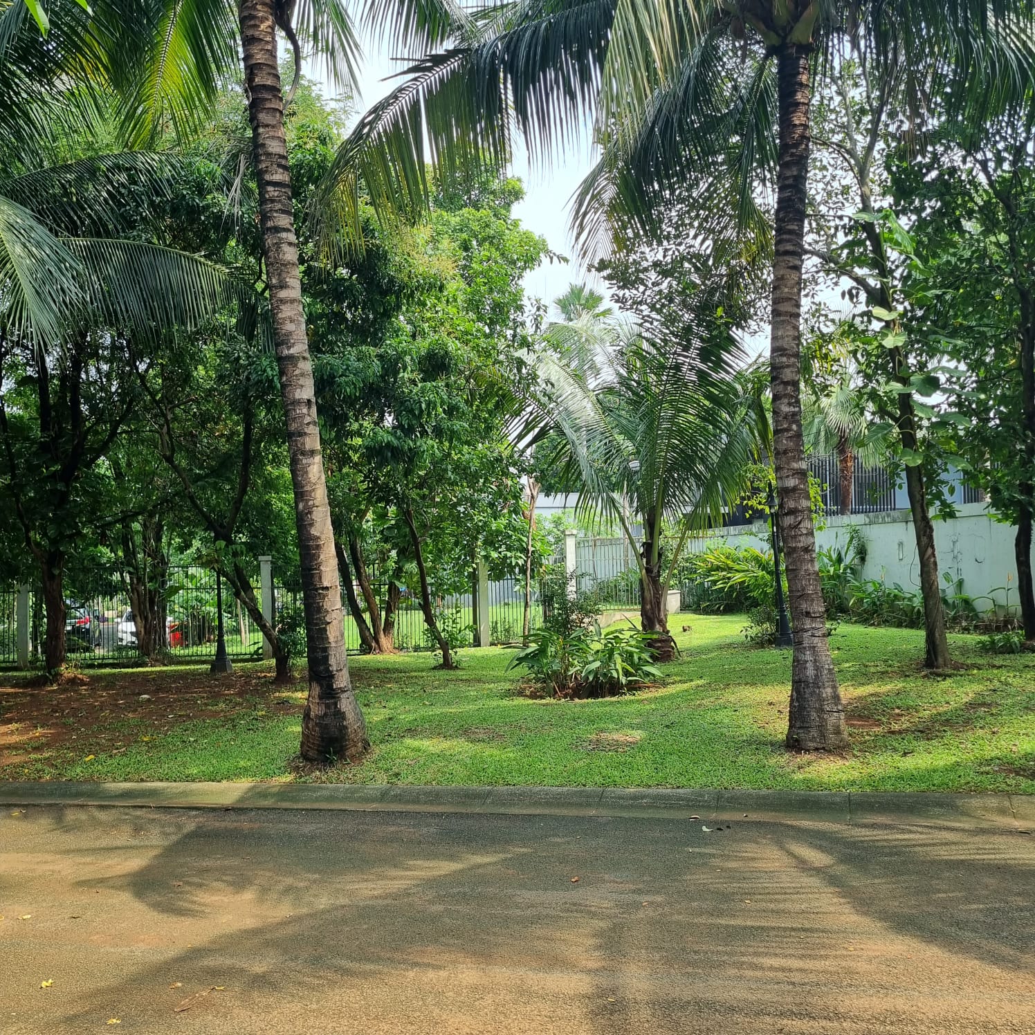 Rumah di Emerald Bintaro, Ada Taman, Samping dan Depan
