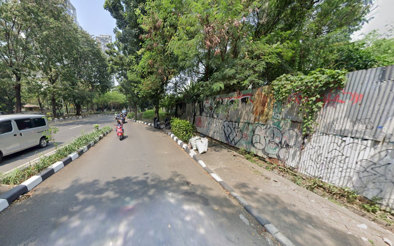 Langka! Tanah di Permata Hijau Seberang Apt Providence. Zona Commercial. Cocok Hotel, Kantor, Dll
