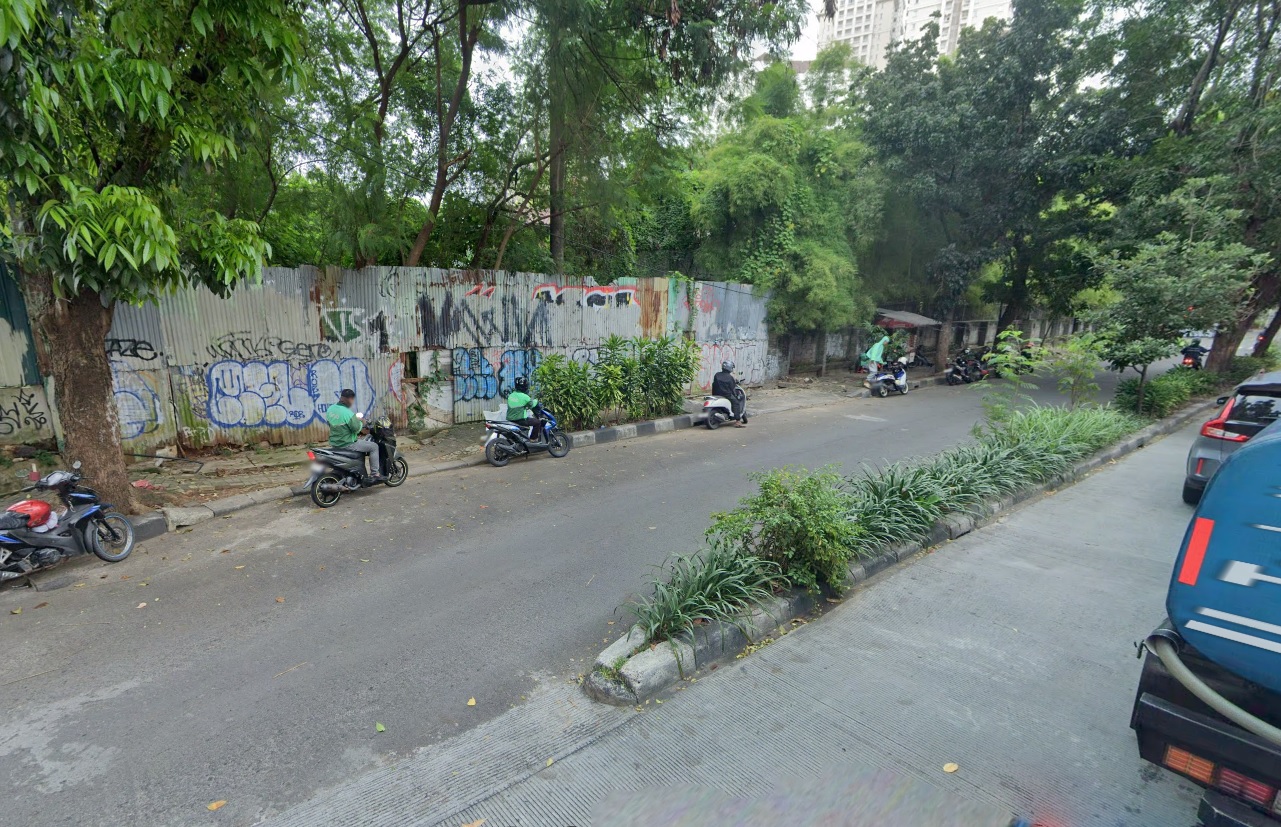 Langka! Tanah di Permata Hijau Seberang Apt Providence. Zona Commercial. Cocok Hotel, Kantor, Dll