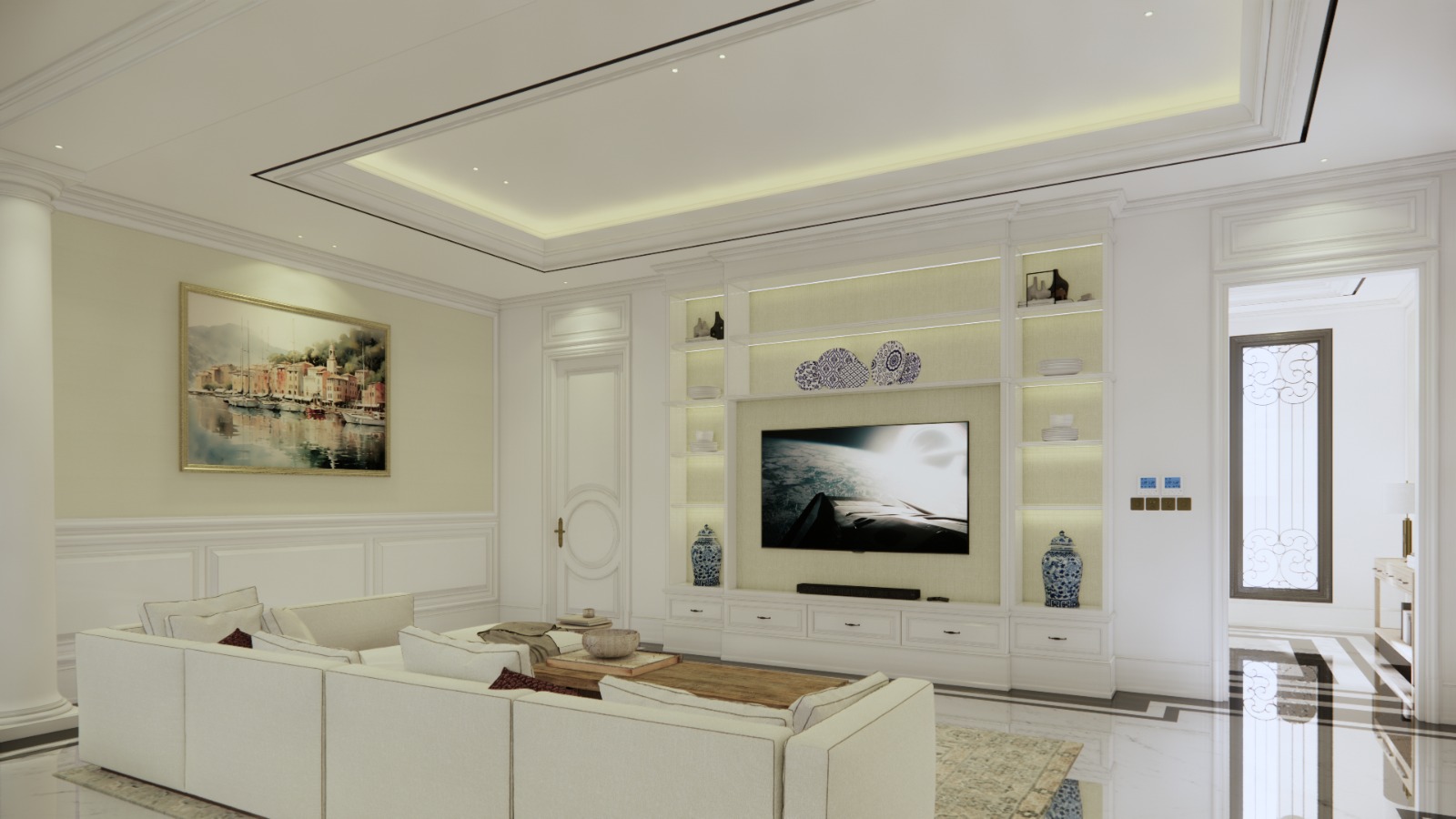 Rumah Brandnew Semi Furnished Ada Lift Lantai Marmer-Area Panglima Polim