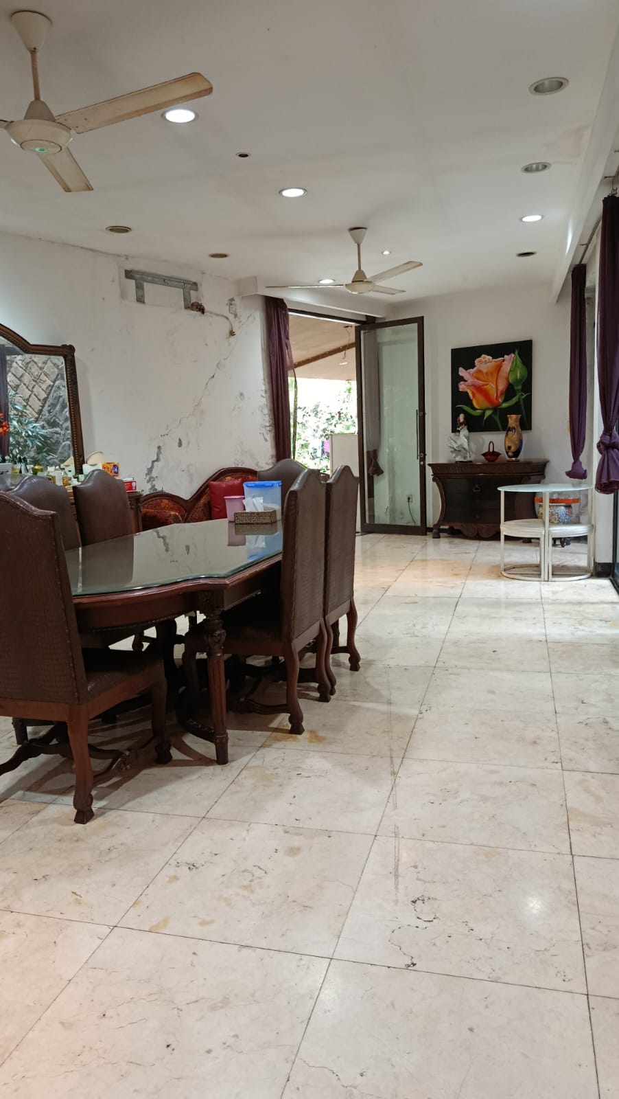 Rumah Lama Area Pakubuwono, Dekat Area Komersil, Jalan Lebar 2 Mobil