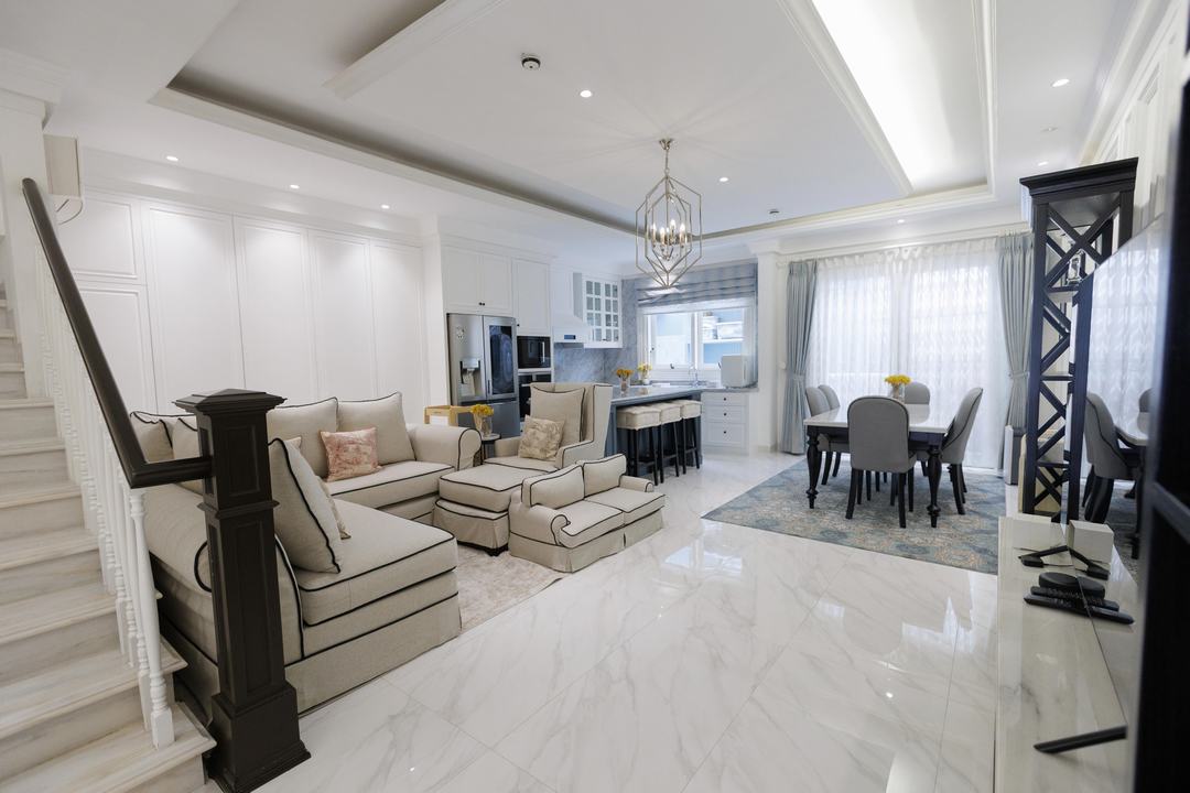 Townhouse Semi Furnished di Paso Jagakarsa Jaksel - Tangga Full Marmer & Bonus Appliances!